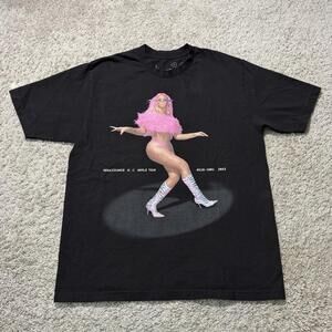 Beyoncé Pink Year Of Renaissance World Tour Merch T-Shirt Reflective Size Large